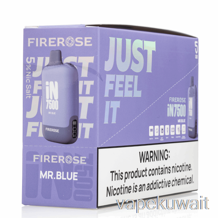 [5 عبوات] نظام Firerose In7500 Vape Pod القابل للتصرف